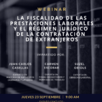 M&M GT Webinar -“Taxation of labor benefits and the legal regime for hiring foreigners”
