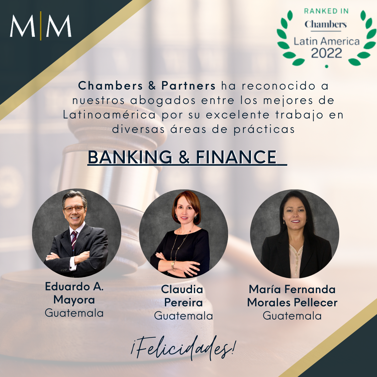 You are currently viewing M&M Reconocimiento- Chambers & Partners “Banking & Finance”