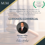 M&M Recognition- Chambers & Partners “Corporate & Commercial”