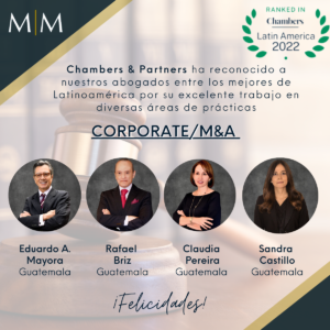 Read more about the article M&M Reconocimiento- Chambers & Partners “Corporate – M&A”