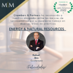 M&M Recognition- Chambers & Partners “Energy & Natural Resources”