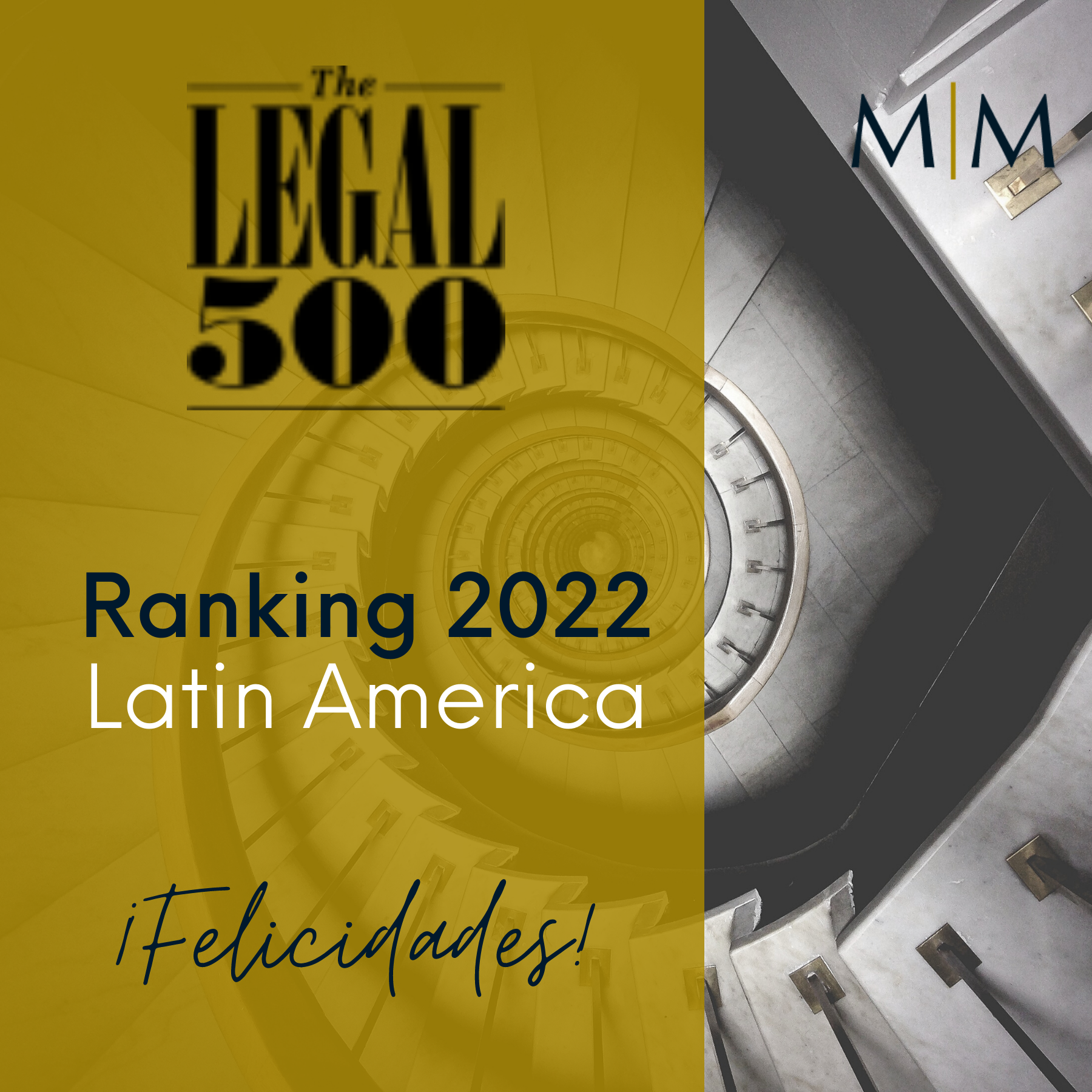 You are currently viewing M&M Reconocimiento- The Legal 500.