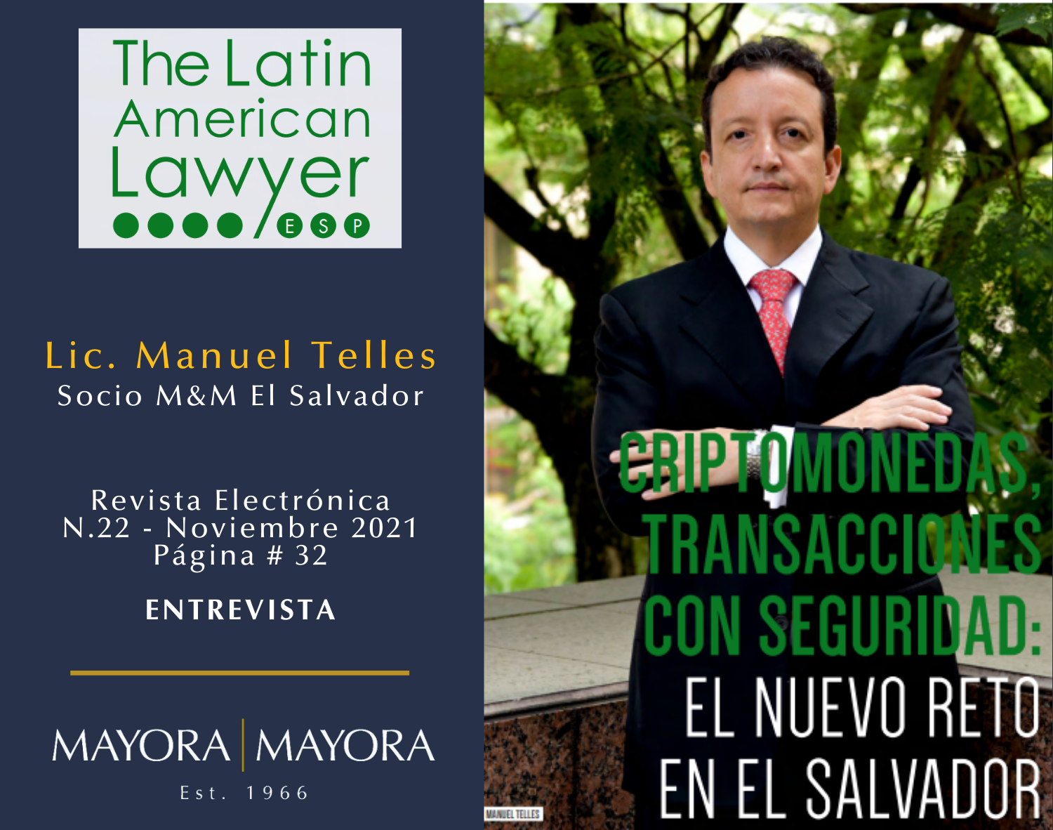 You are currently viewing M&M News SV – The Latin American Lawyer Magazine