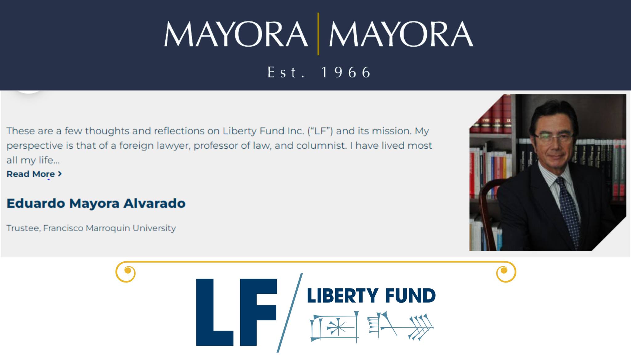 You are currently viewing Testimony – Liberty Fund Fundation.