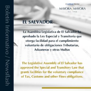 Read more about the article El Salvador: Newsflash