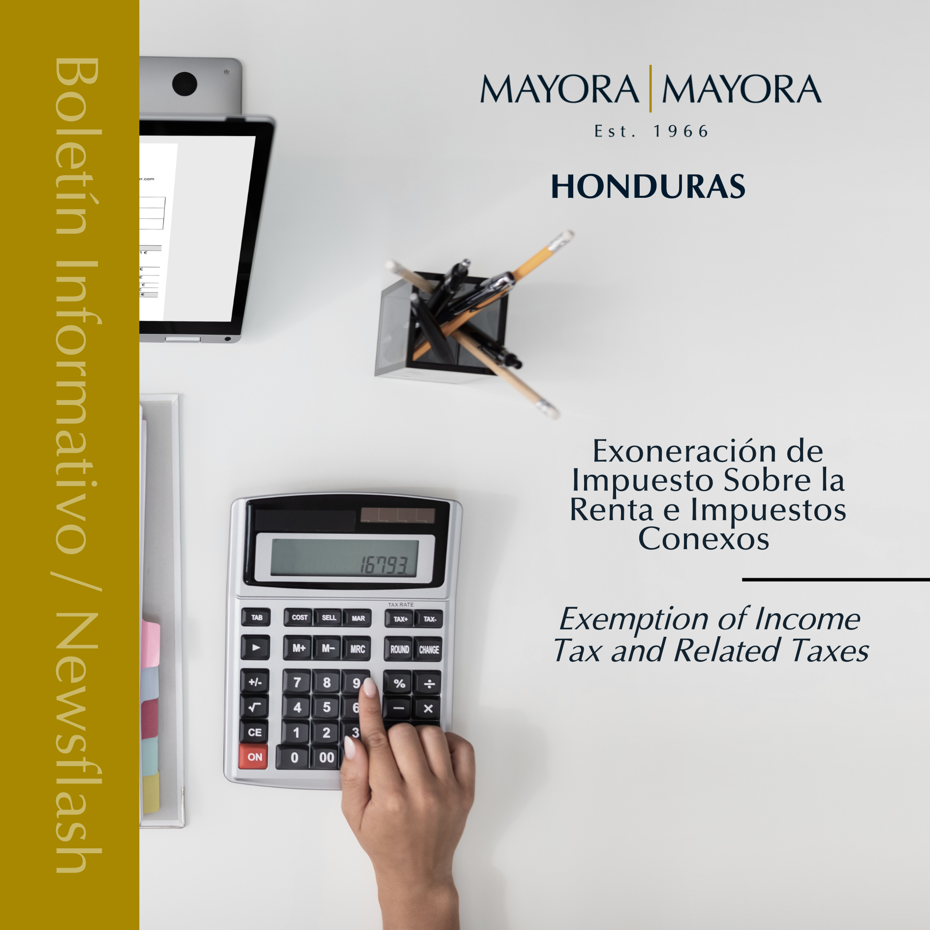 Read more about the article HONDURAS: BOLETÍN INFORMATIVO