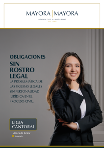 Read more about the article OBLIGACIONES SIN ROSTRO LEGAL – LA PROBLEMÁTICA DE LAS FIGURAS LEGALES SIN PERSONALIDAD JURÍDICA EN EL PROCESO CIVIL.